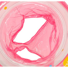 Ikonka Art.KX6793_2 Pripučiamas ratas su sėdyne vaikams rožinės spalvos