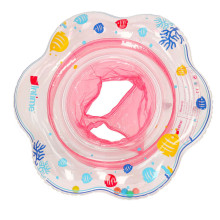 Ikonka Art.KX6793_2 Inflatable wheel with seat for children pink