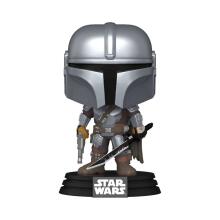 FUNKO POP! Vinilinė figūrėlė: The Mandalorian - Mando w/Darksaber