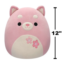 SQUISHMALLOWS Mīkstā rotaļlieta, Sakura sērija, 30 cm