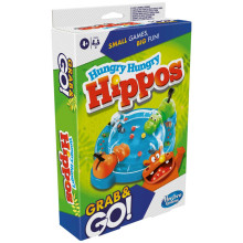 HUNGRY HUNGRY HIPPOS Дорожная версия Grab&Go