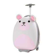 Ikonka Art.KX3962_2 Travel case for children on wheels mouse