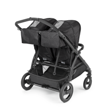 Peg Perego Book For Two  Art.IP05280000GL93 Ardesia vežimėlis dvyniams