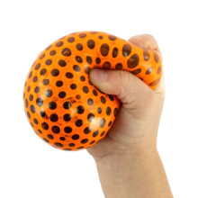 Beadz Alive Ball Art.NV657 Orange Мягкая силиконовая игрушка-антистресс