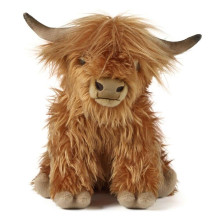 Keycraft Living Nature Highland Cow Large With Sound Art.AN341 Plush toy