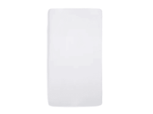 Jollein Jersey Sheet White Art.550-507-00100 palags ar gumiju 60x120cm