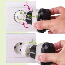 La bebe™ Ikea Art.159234 Socket child safety lock. 2 psc lizdo kištukas, lizdo apsauga (2vnt.)