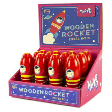 Keycraft Majigg Wooden Rocket Art.WD282F Koka raķete