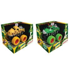 Keycraft Jungle Racers Dinosaur Friction 4x4 Truck with Sound Art.FM108  Green