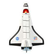 Keycraft Large Space Shuttle Light & Sound Art.DC173 Kosmosa kuģis ar gaismas efektiem