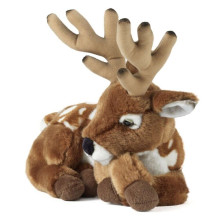 Keycraft Living Nature Deer with Antlers Art.AN60  Высококачественная мягкая игрушка
