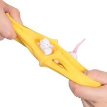 Stretchy Mouse and Cheese antistresinis žaislas Art.NV108