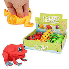 Keycraft Squeezy Frogs with Spawn Art.NV359 Antistresinis žaislas