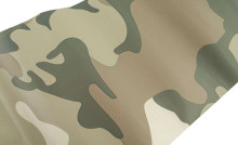 Ikonka Art.KX10369 Camouflage foil roll desert 1,52x30m