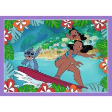 TREFL STITCH 4 dėlionių rinkinys „Lilo&Stitch“