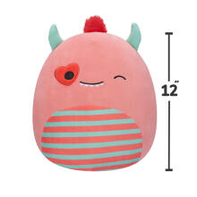 SQUISHMALLOWS Mīkstā rotaļlieta, Valentīndienas sērija, 30 cm