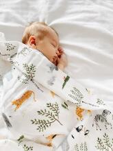 Bebe Basic Muslin Art. 056 Cotton muslin gauze swaddle 1 pc, 70x80 cm