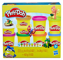 PLAY-DOH colorful compound 9 pack