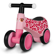 Lionelo Sammy Art.159723 Pink Rose   Bērnu četrriteņa līdzsvara velosiopēds/ skrējritenis
