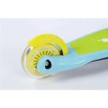 Moovkee  Scooter Milo Art.159824 Blue Aukštos kokybės vaikų motoroleris su šviesos efektais