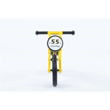 Moovkee Balance Bike Alex Air Art.159828 Yellow  Детский велосипед/бегунок с деревянной рамой