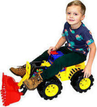 3Toysm Tractor Art.159929 Bērnu mašīnīte staigulis/traktors