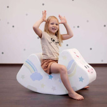 Iglu Soft Play Rocking Toy Unicorn Art.R_UNICORN White Bērnu šūpuļzirdziņš - Vienradzis