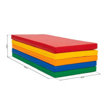 Iglu Soft Mat Set Art.SET_MATTRESS_1 Color  Komplekts matracis/paklājs sportām un spēlēm,5 gab