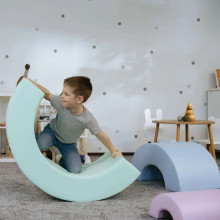Iglu Soft Play Montessori Rainbow Art.SET_RAINBOW4_1 Pastel Montessori Soft Play komplekts - Varavīksne