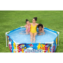Bestway 5618T Steel Pro UV Careful Splash-in-Shade Play Pool