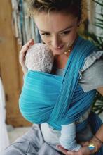 Little Frog  Wrap Sling  Art.160790 Aquamarine