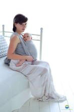 Little Frog Wrap Sling Art.160947 Grey Cube