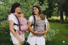 Little Frog Baby Carrier Prime Art.161014 Linen London