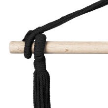 Hammock/seat black white Spokey BENCH