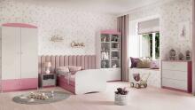 Bed babydreams pink without pattern without drawer without mattress 160/80