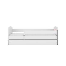 Bed babydreams white horse with drawer with non-flammable mattress 180/80