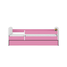 Bed babydreams pink truck with drawer with non-flammable mattress 180/80