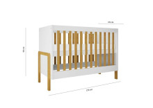 Baby bed Victor without drawer without mattress 120/60