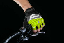 Вело перчатки Force Square  Electro Yellow /Black L