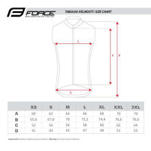 Atstarojoša veste Force Windpro windproof, Fluo XXL