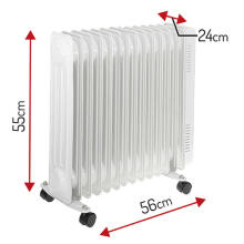 Eļļu radiators Adler AD 7818 2500 W