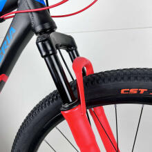 Vīriešu kalnu velosipēds  Esperia Draco Aluminim 7300 TY30 21V Blue/Black/Red (Rata izmērs: 27.5 Rāmja izmērs: M)