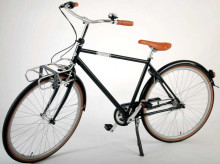 Vīriešu pilsētas velosipēds Volare Lifestyle Nexus 3 Satin Black (Rata izmērs: 28 Ramja izmērs L)