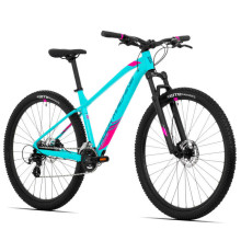 Sieviešu kalnu velosipēds Rock Machine Catherine 10-29 gaiši zils/rozā (Rata izmērs: 29 Rāmja izmērs: M)