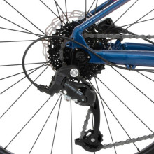 Женский горный велосипед Rock Machine Catherine 70-27 синий/розовый (Размер колеса: 27.5 Размер рамы: M)