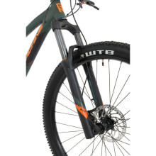 Vīriešu kalnu velosipēds Rock Machine 29 Blizz TRL 40-29 Tumši zaļš/oranžs (Rata izmērs: 29 Rāmja izmērs: L)