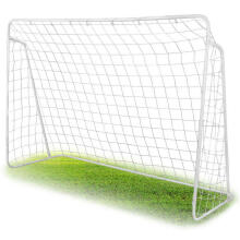 Futbola vārti 245 x 155 x 80 cm + tēmēšanas paklājiņš