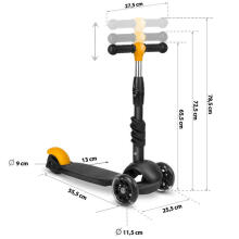 Ricokids Cubi Art.163367 Black Triratis motoroleris