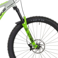 Vīriešu kalnu velosipēds Rock Machine 29 Blizz TRL 70-29 Pelēks/zaļš (Rata izmērs: 29 Rāmja izmērs: M)