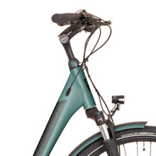 Elektriskais velosipēds Rock Machine 28 Cityride e100SD (I) Zaļš/matēts (Rata izmērs: 28 Rāmja izmērs: L)
